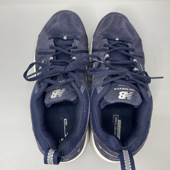 New Balance 608 v5 Sneakers Shoes Training Running Suede Leather Blue Mens 6.5 - Picture 10 of 15